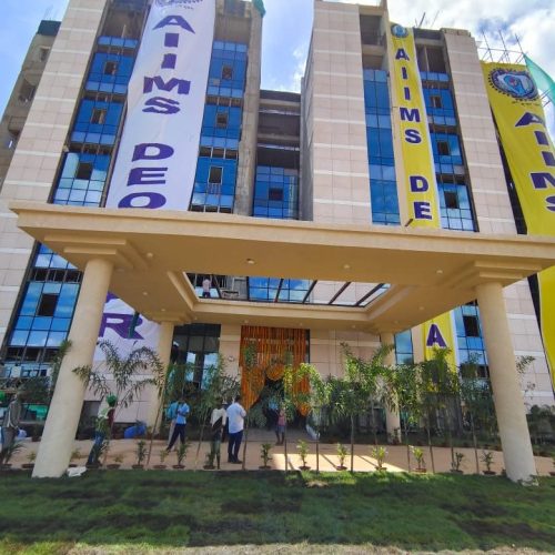 AIIMS Building Construction