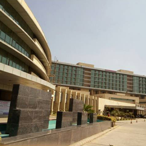 AIIMS Building Construction