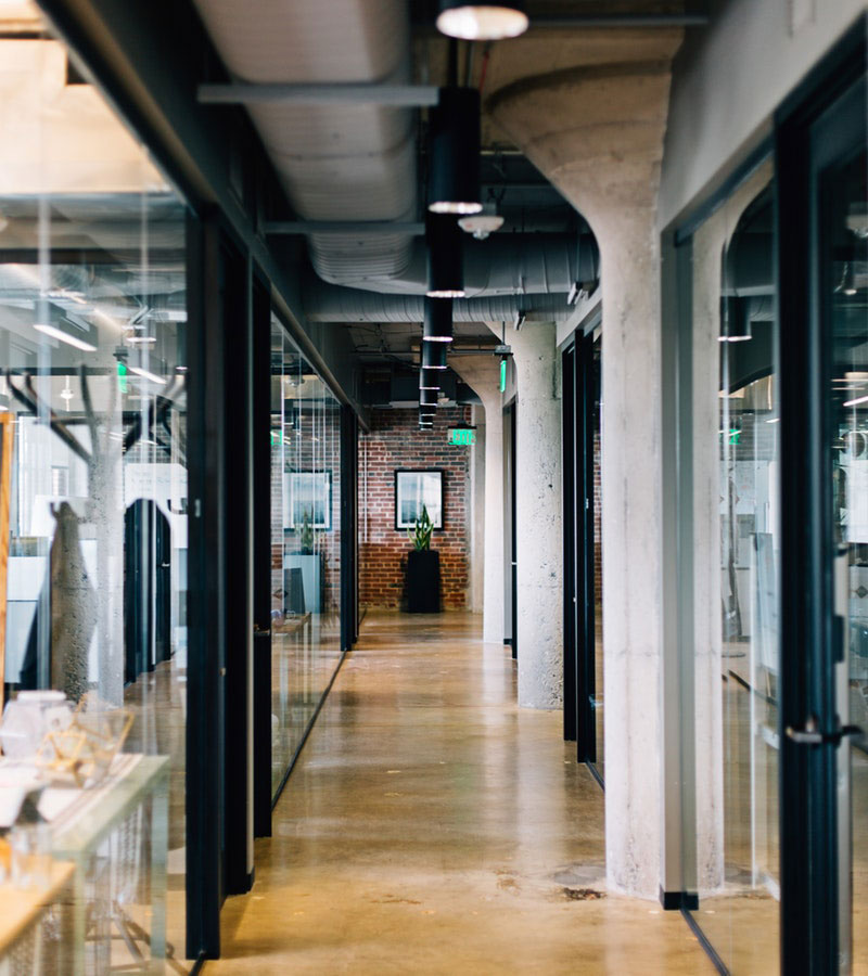 Office Hallway